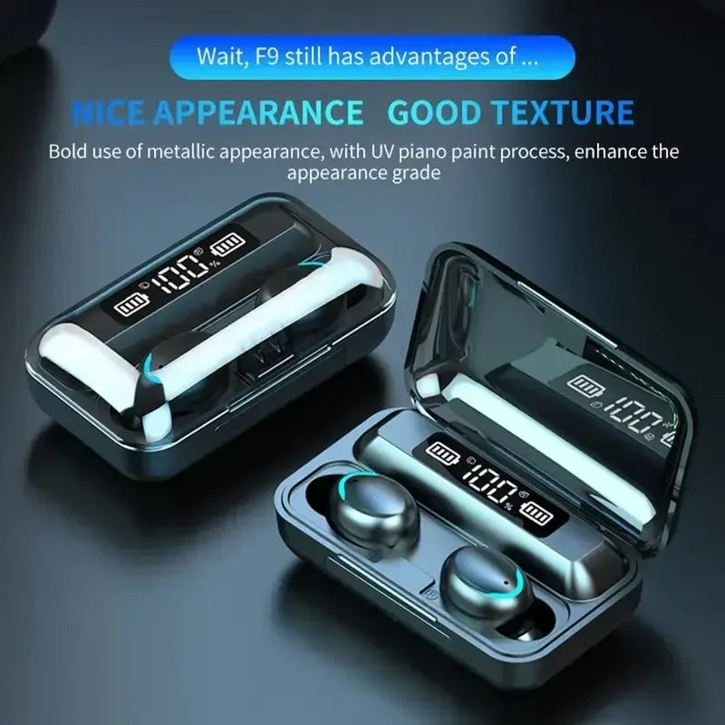 Wireless Bluetooth Earbuds with Charging Case