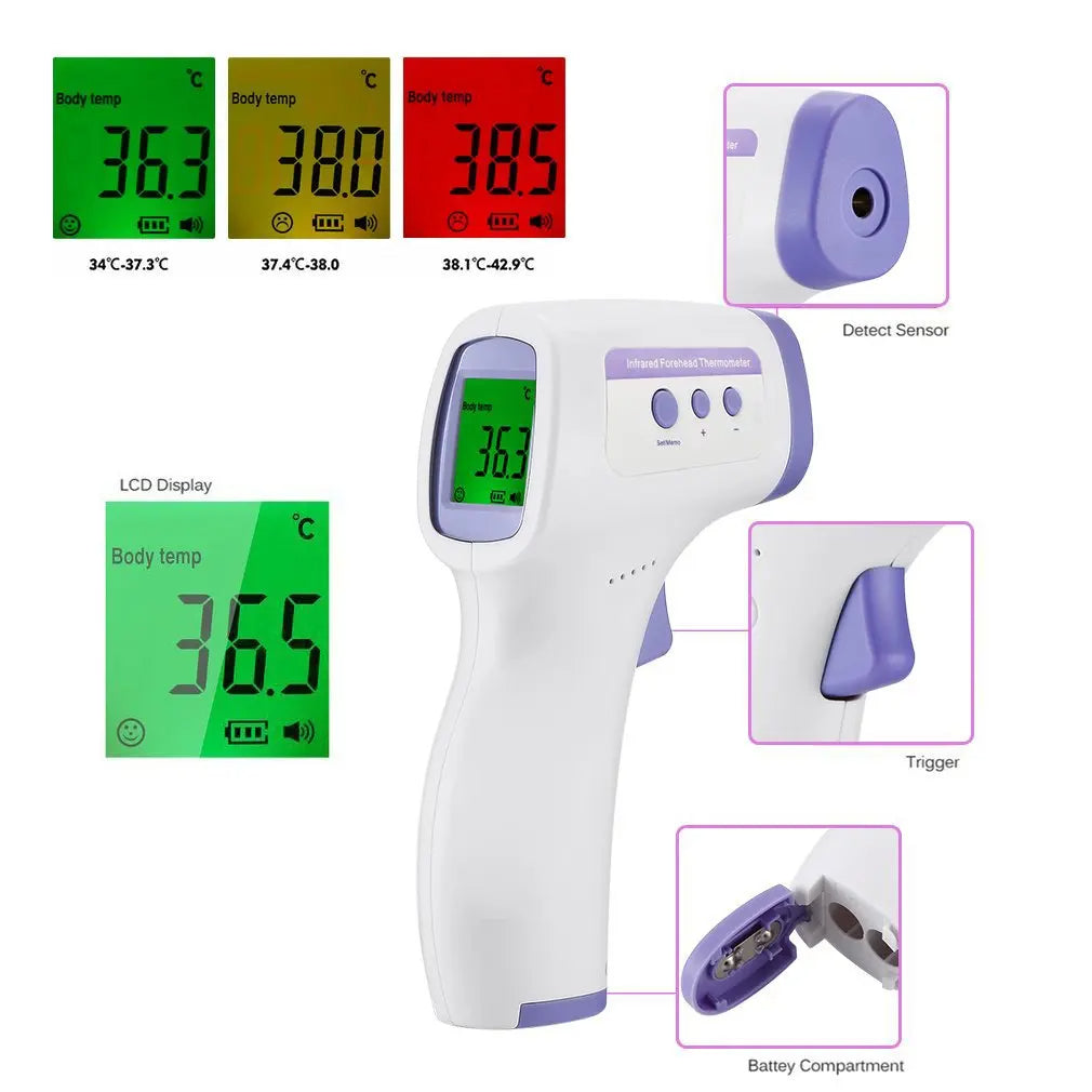 Non-Contact Infrared Forehead Thermometer