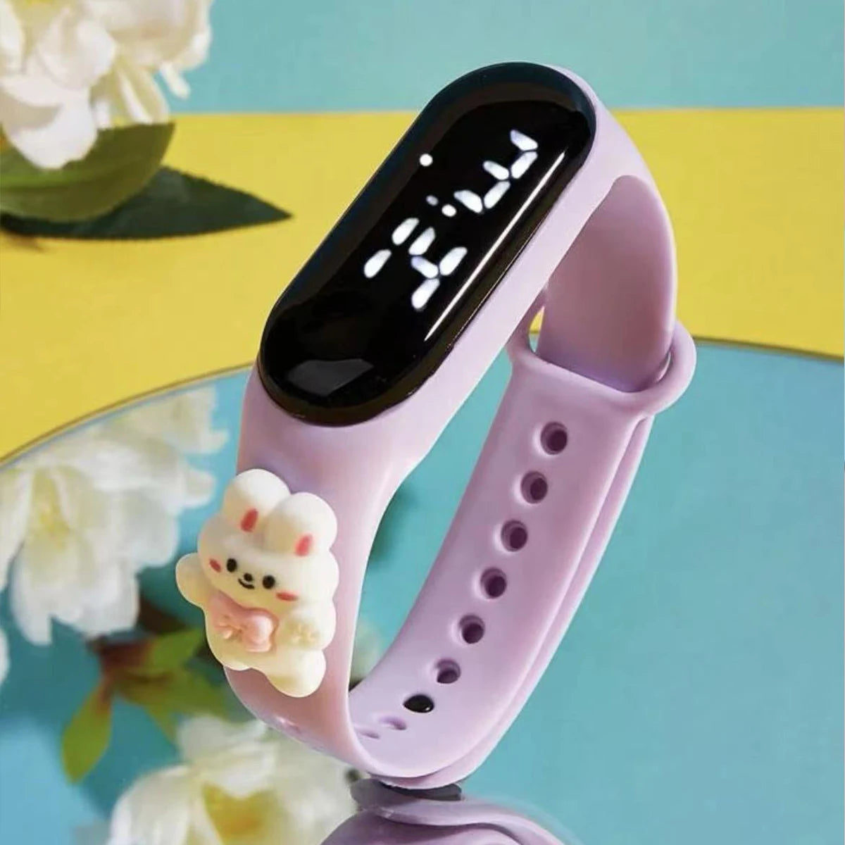 LED Figure Watch Children's Student Bracelet Watch Touch Electronic Watch