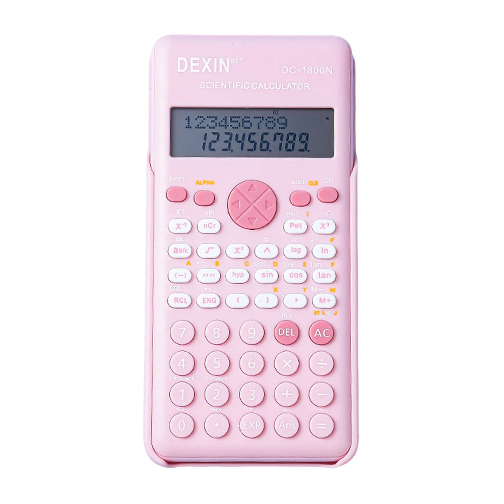 Scientific Calculator with 240 Functions & LCD Display