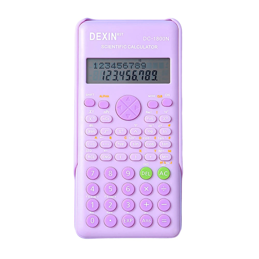 Scientific Calculator with 240 Functions & LCD Display