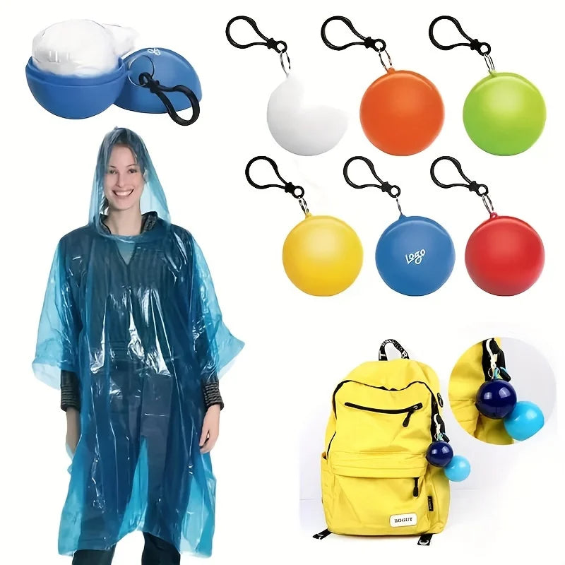 Top-Notch Rain Coat Ball compact and portable design quick and easy access