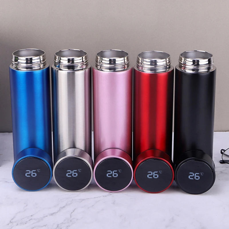 500ml Smart Stainless Steel Thermos Bottle